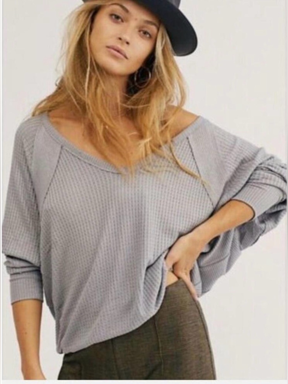 WE THE FREE Enchanted Moon Santa Clara Thermal Top - XS